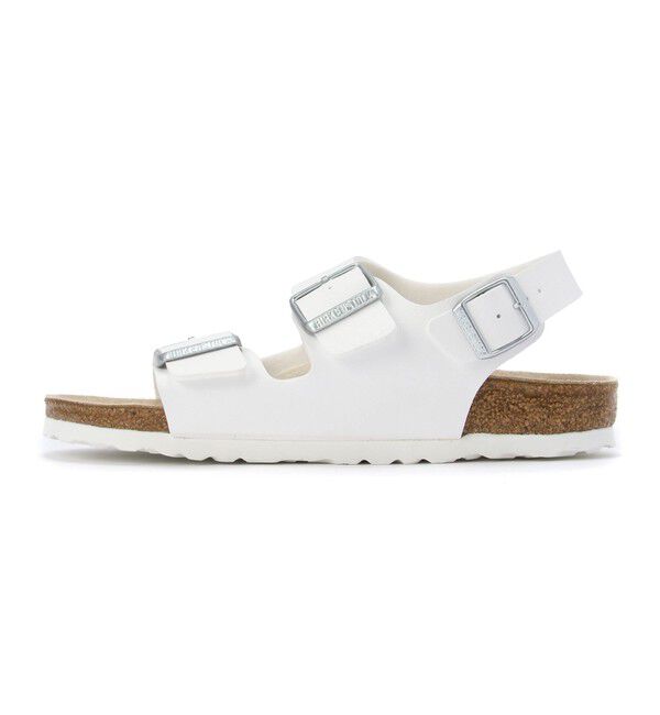 BIRKENSTOCK「【ビルケンシュトック】ミラノ/ホワイト ビルコフロー/サンダル レディース/MILANO」|サンダル|