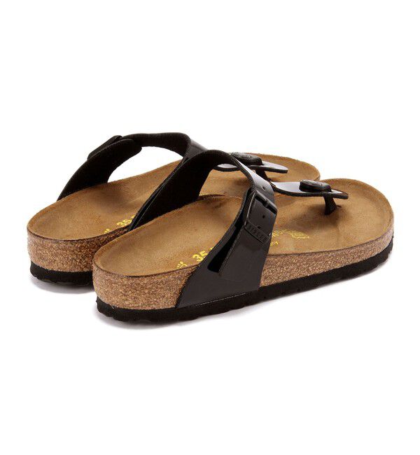 BIRKENSTOCK「【ビルケンシュトック】ギゼ/パテントブラック ビルコフロー/サンダル メンズ レディース」|サンダル|