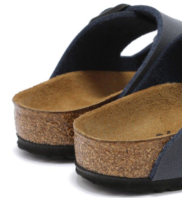 BIRKENSTOCK「【ビルケンシュトック】アリゾナ/ネイビー ビルコフロー ヌバックレザー/サンダル キッズ」|サンダル|