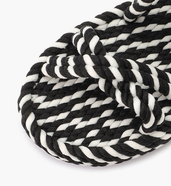 BOHONOMAD「【BOHONOMAD】タヒチ プラットフォーム/ブラック ホワイト/サンダル メンズ レディース」|サンダル|