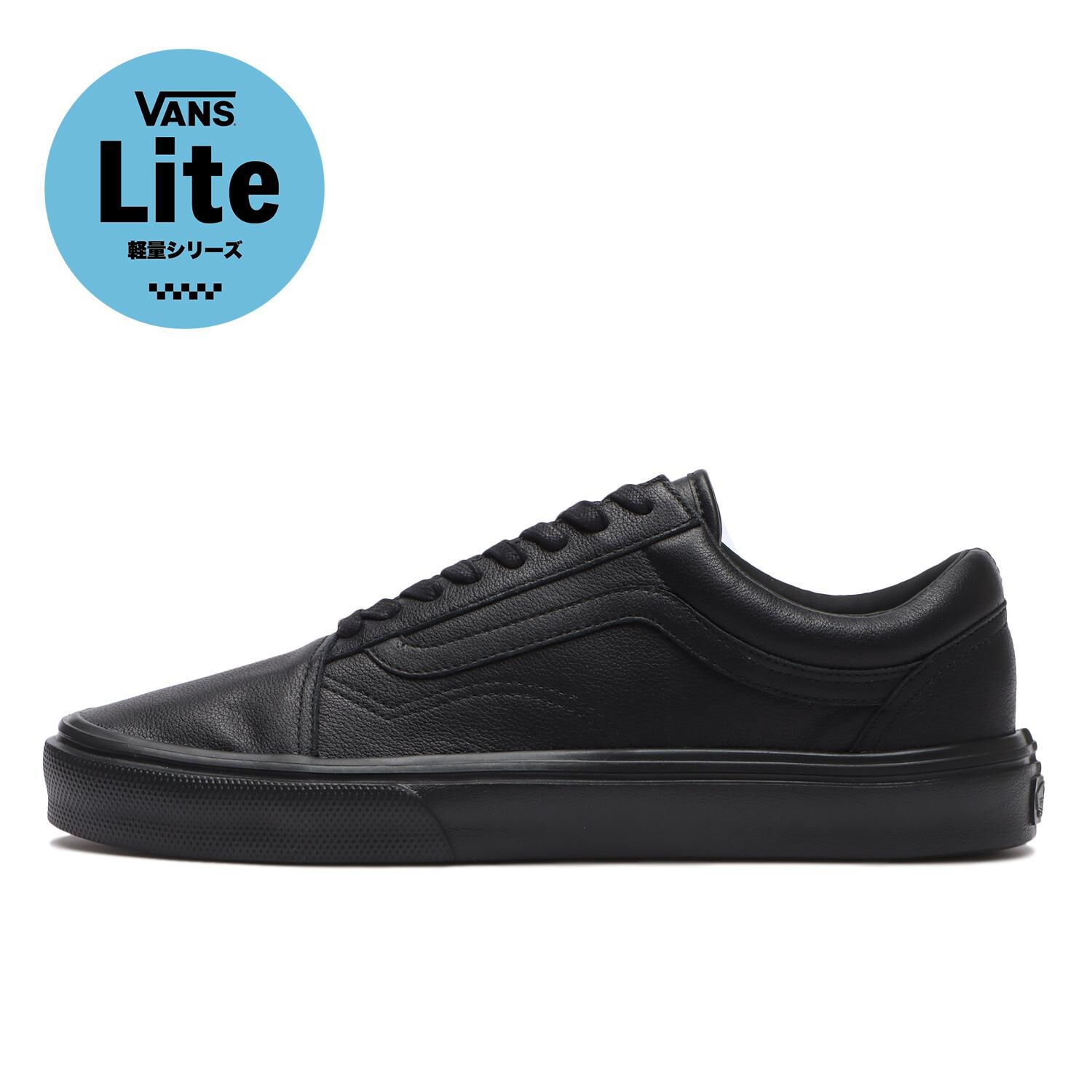 VANS「【VANS】OLD SKOOL LITE」|スニーカー|ブラック