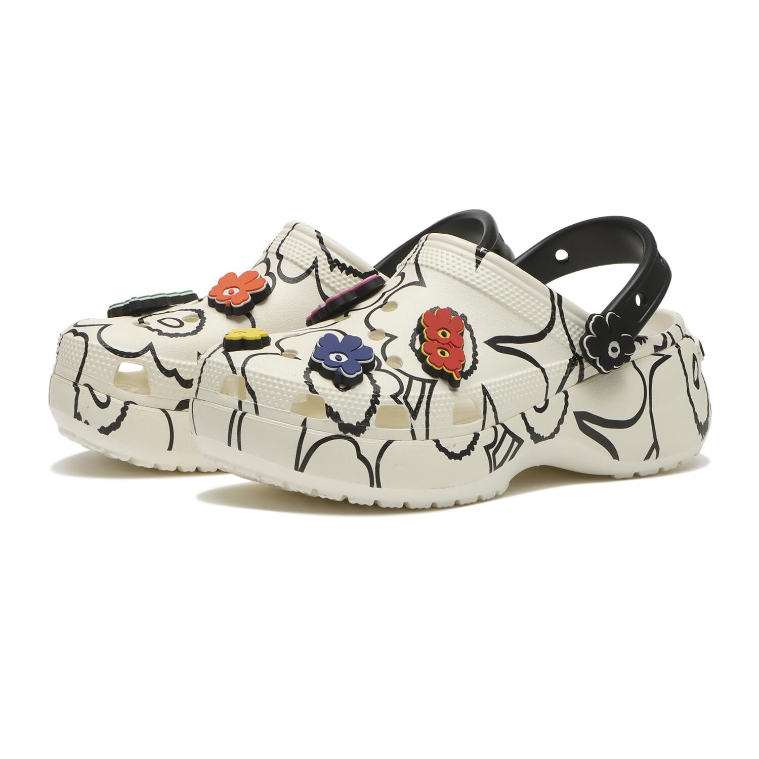crocs「【crocs】MARIMEKKO CLS PLTFRM CLG MLT W」|サンダル|