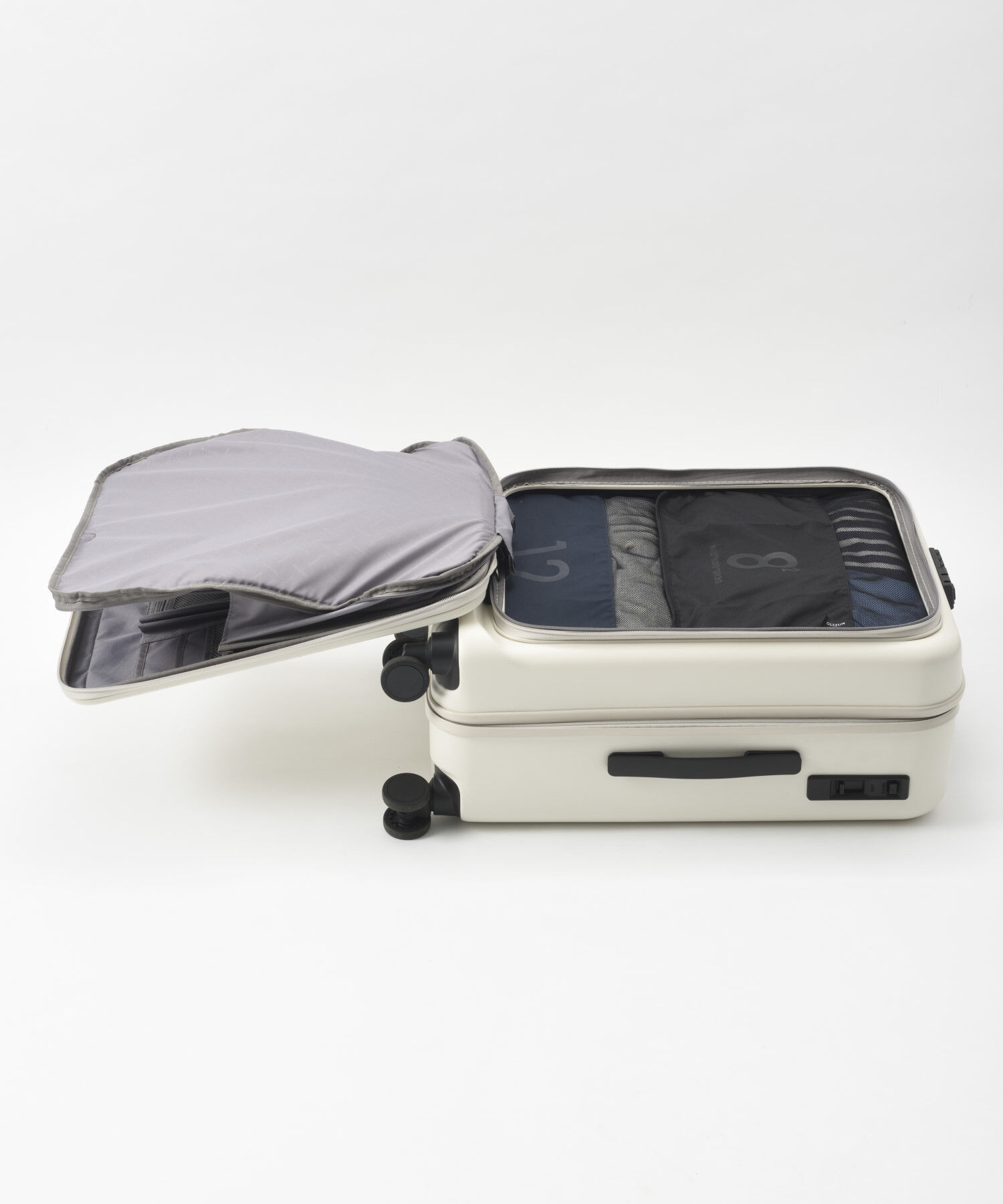 MILESTO「MILESTO UTILITY フロントポケットキャリー 50L ストッパー付」|キャリーケース|