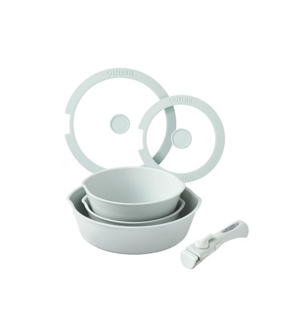 BRUNO「フライパン6点セット」|食器・キッチングッズ|グリーン