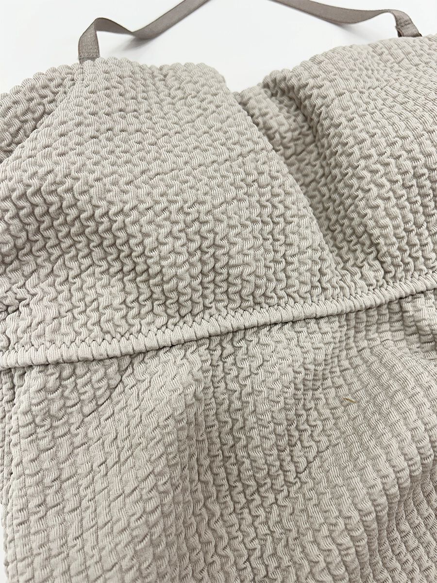 PEAK&PINE「ワッフルニット素材ベアトップビキニ/ベアキニ」|ビキニ|