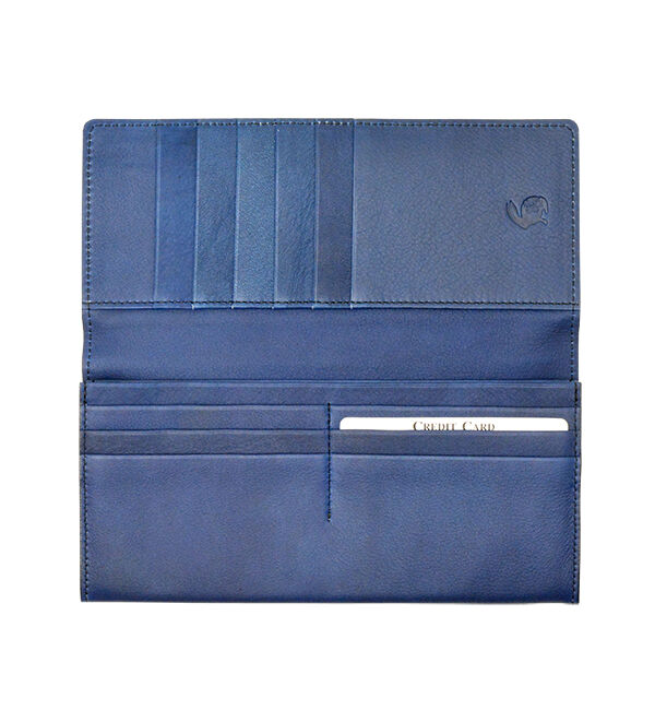 Kinuya Indigo「AWA-AI　長財布」|財布|
