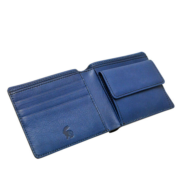Kinuya Indigo「AWA-AI　二つ折り財布」|財布|