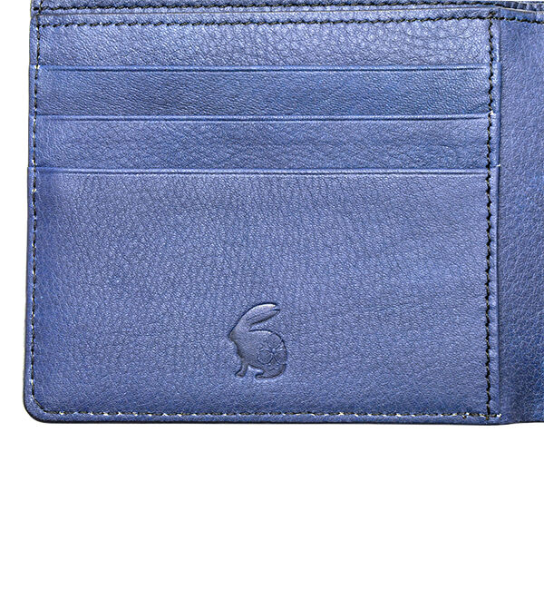 Kinuya Indigo「AWA-AI　二つ折り財布」|財布|