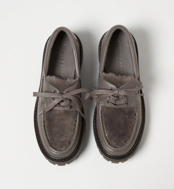 ODETTE E ODILE「レースアップモカシン フラット45&uarr;」|モカシン|