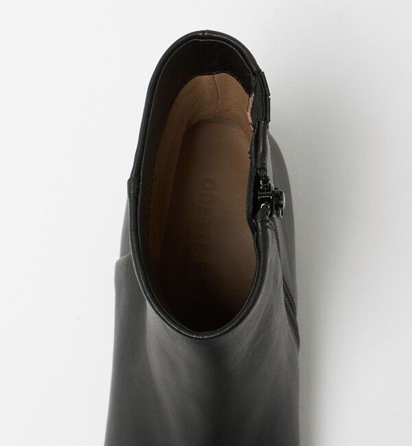 ODETTE E ODILE「ナロースクエアプレーン ショートブーツ25&uarr;」|ショートブーツ|