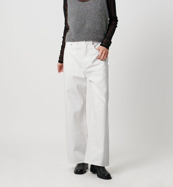 UNITED ARROWS「ルーズシルエット ストレート デニムパンツ」|デニム|