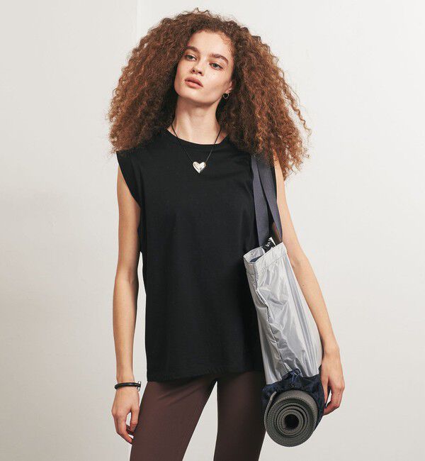 UNITED ARROWS「＜TO UNITED ARROWS＞コットン ノースリーブ カットソー」|Tシャツ・カットソー|