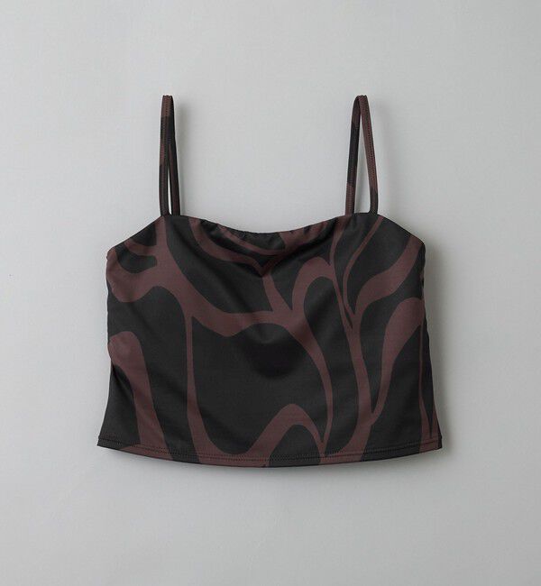 UNITED ARROWS「＜TO UNITED ARROWS＞プリント キャミソールトップ/スイムウエア」|ビキニトップス|