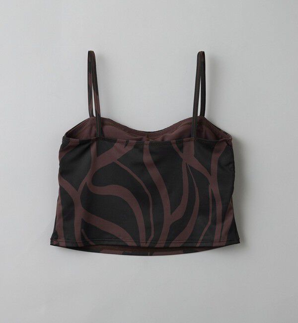 UNITED ARROWS「＜TO UNITED ARROWS＞プリント キャミソールトップ/スイムウエア」|ビキニトップス|