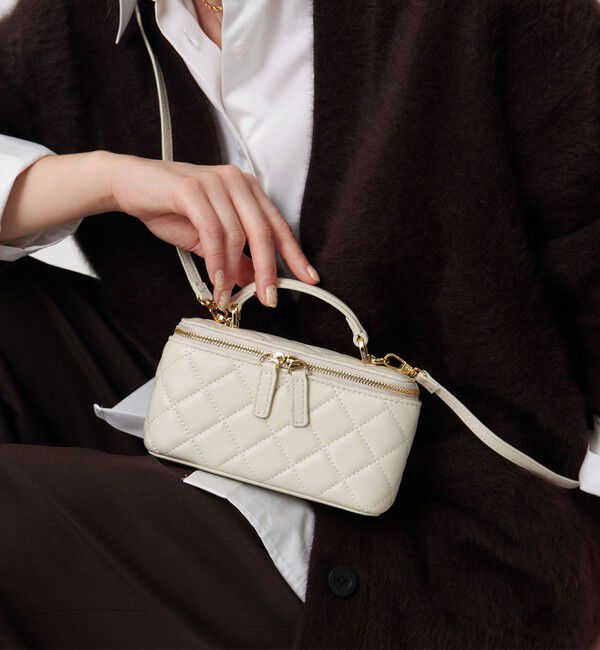 UNITED ARROWS「マイクロ バニティ バッグ」|ハンドバッグ|OFF WHITE