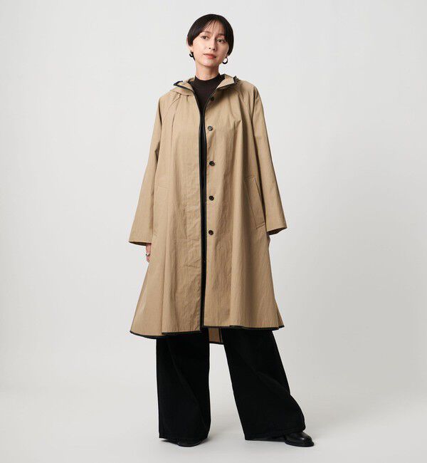UNITED ARROWS「NALYA テントライン フーデット コート」|その他|BEIGE