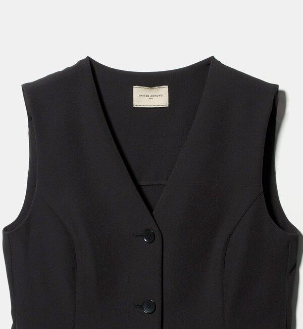UNITED ARROWS「ダブルクロス ベスト -ウォッシャブル-」|ベスト・ジレ|