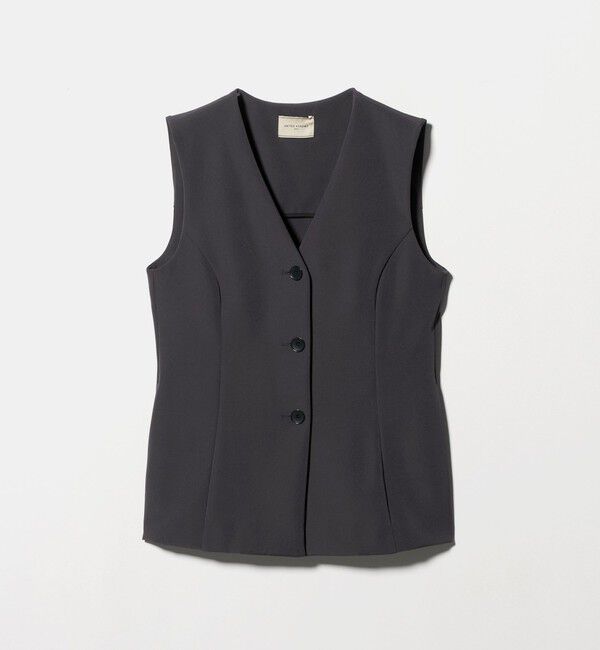 UNITED ARROWS「ダブルクロス ベスト -ウォッシャブル-」|ベスト・ジレ|