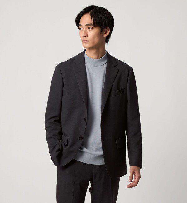 UNITED ARROWS「テック ツイル シングル 2ボタン テーラードジャケット  UA COZY ウォッシャブル 防しわ性（着用しわ）」|スーツ|