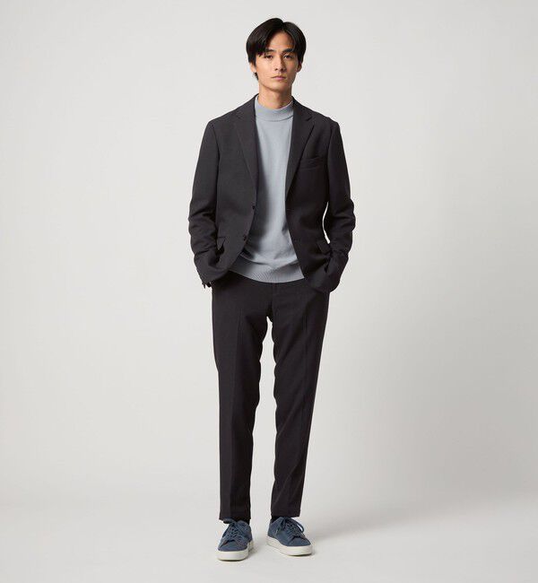 UNITED ARROWS「テック ツイル シングル 2ボタン テーラードジャケット  UA COZY ウォッシャブル 防しわ性（着用しわ）」|スーツ|