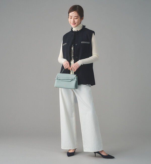 UNITED ARROWS「2トーン ツイードライク ベスト」|ベスト・ジレ|