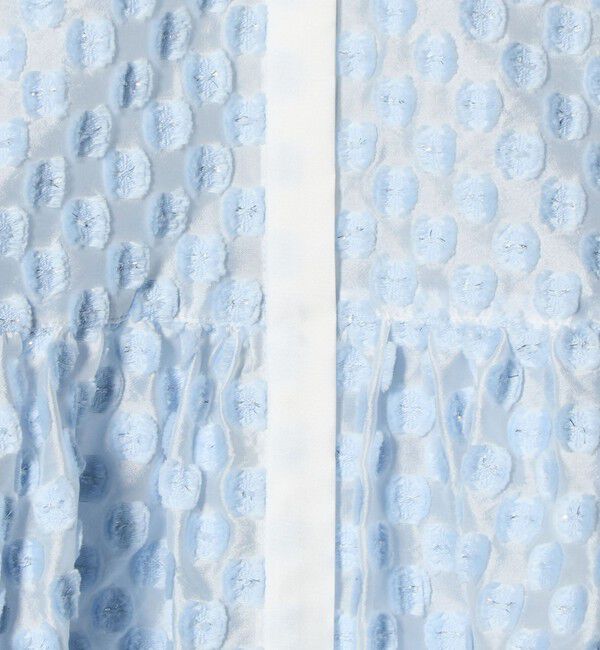 UNITED ARROWS「ラメ ドットジャガード ブラウス」|シャツ・ブラウス|