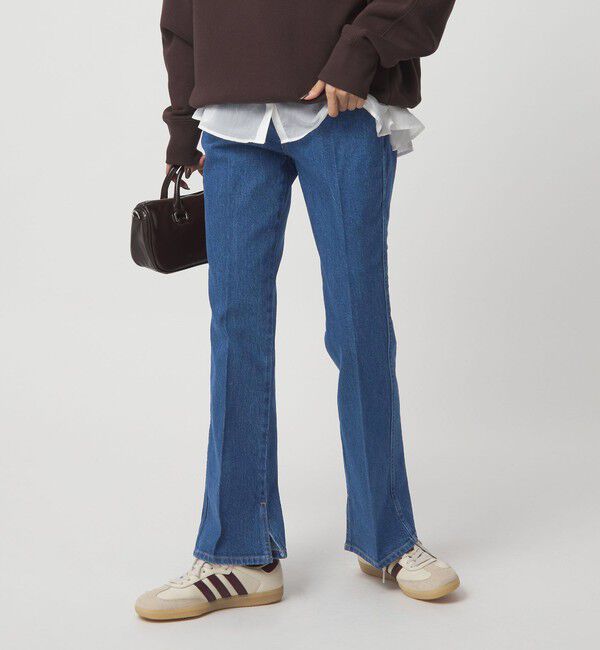 UNITED ARROWS green label relaxing「［ size SHORT / TALLあり ］レディ デニム パンツ」|デニム|COBALT