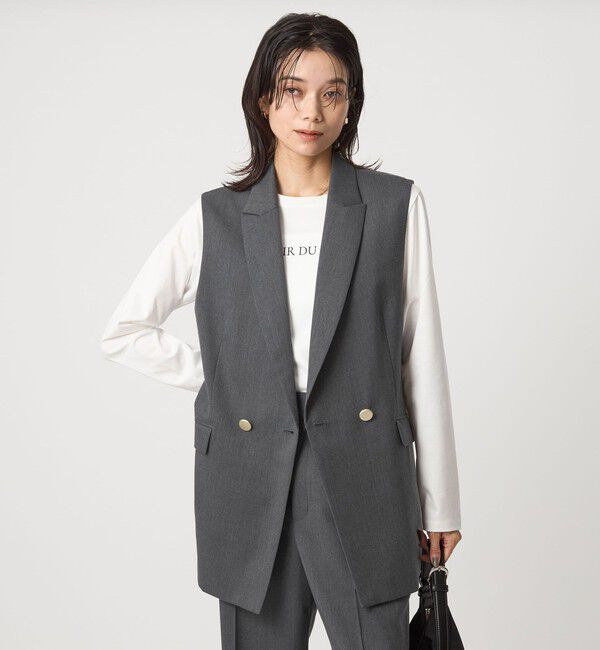 Greed グリード テーラード ジレ -ウォッシャブル-（UNITED ARROWS