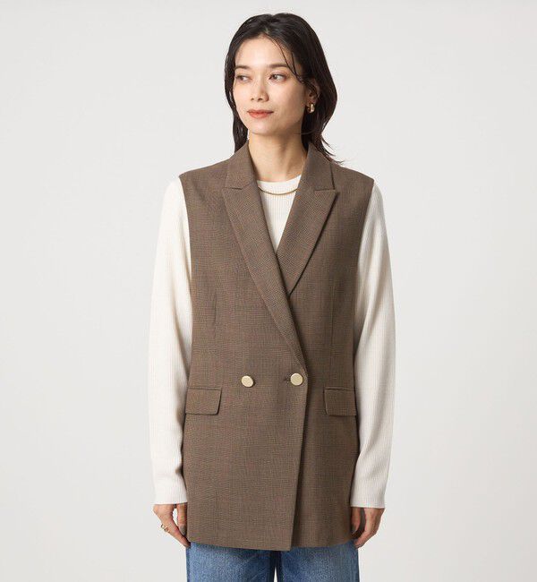 今季greenlabelrelaxingグリードテーラード ジレウォッシャブル Greed グリード テーラード ジレ -ウォッシャブル-（テーラード