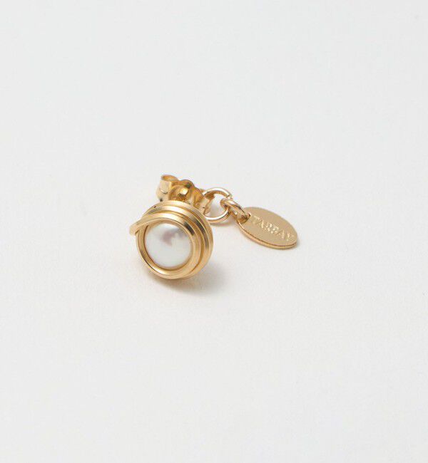 UNITED ARROWS green label relaxing「＜TARBAY＞EDGE ピアス（淡水パール）」|ピアス|