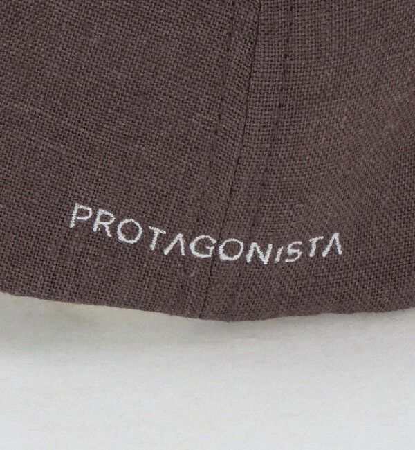 EMMEL REFINES「＜PROTAGONISTA＞ロゴ シシュウ キャップ＜ Select by EMMEL REFINES ＞」|キャップ・キャスケット|