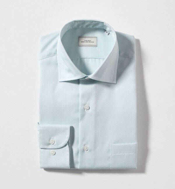 UNITED ARROWS green label relaxing「コットン ナローストライプ ワイドカラー ドレスシャツ -イージーアイロン-」|シャツ・ブラウス|