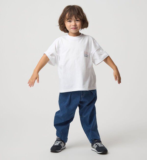 UNITED ARROWS green label relaxing「【別注】＜ハイチュウ&times;FRUIT OF THE LOOM&times;GLR＞ Tシャツ / キッズ」|Tシャツ・カットソー|