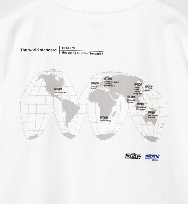 UNITED ARROWS green label relaxing「【別注】＜ハイチュウ&times;FRUIT OF THE LOOM&times;GLR＞ Tシャツ / キッズ」|Tシャツ・カットソー|