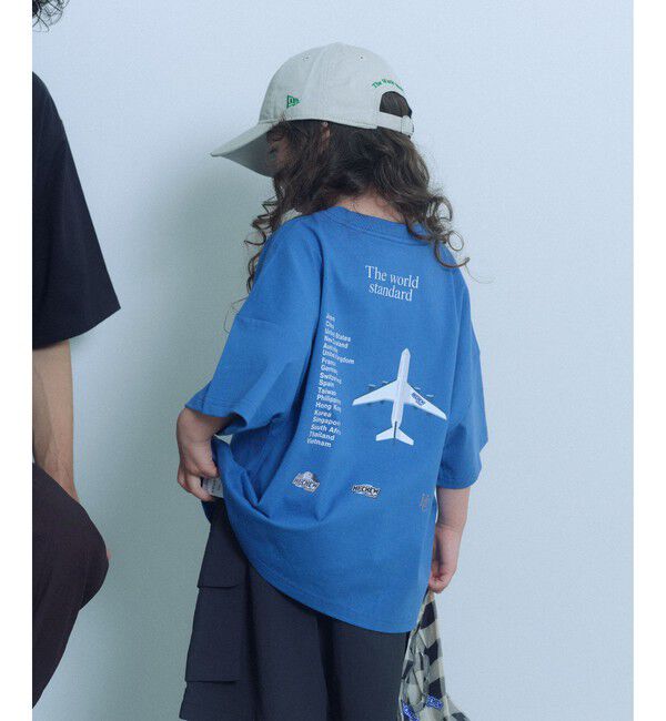 UNITED ARROWS green label relaxing「【別注】＜ハイチュウ&times;FRUIT OF THE LOOM&times;GLR＞ Tシャツ / キッズ」|Tシャツ・カットソー|COBALT