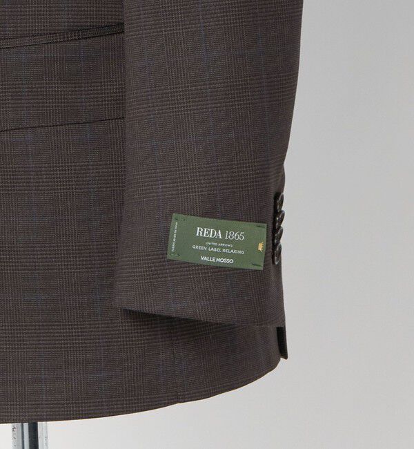 UNITED ARROWS green label relaxing「REDA グレンチェック 3B HXD スーツジャケット」|スーツ|