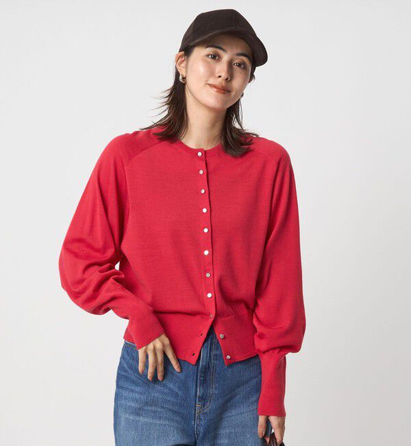 UNITED ARROWS green label relaxing「エブリニット 2WAY カーディガン ウォッシャブル」|カーディガン|