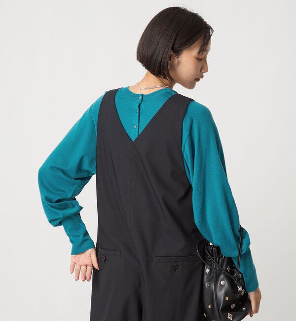 UNITED ARROWS green label relaxing「エブリニット 2WAY カーディガン ウォッシャブル」|カーディガン|