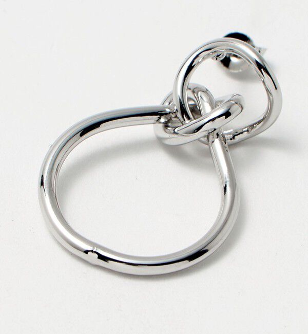 UNITED ARROWS green label relaxing「リングコンビ スウィング ピアス」|ピアス|