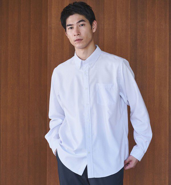 UNITED ARROWS green label relaxing「W/R オックス ボタンダウン シャツ」|シャツ・ブラウス|LILAC