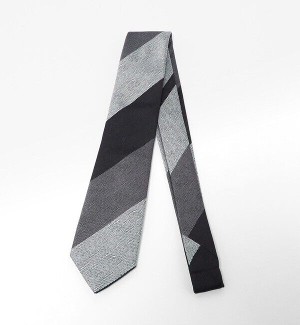 UNITED ARROWS green label relaxing「＜Seaward & Stearn＞8.0cm ストライプ2 ネクタイ」|ネクタイ・蝶ネクタイ|DK.GRAY