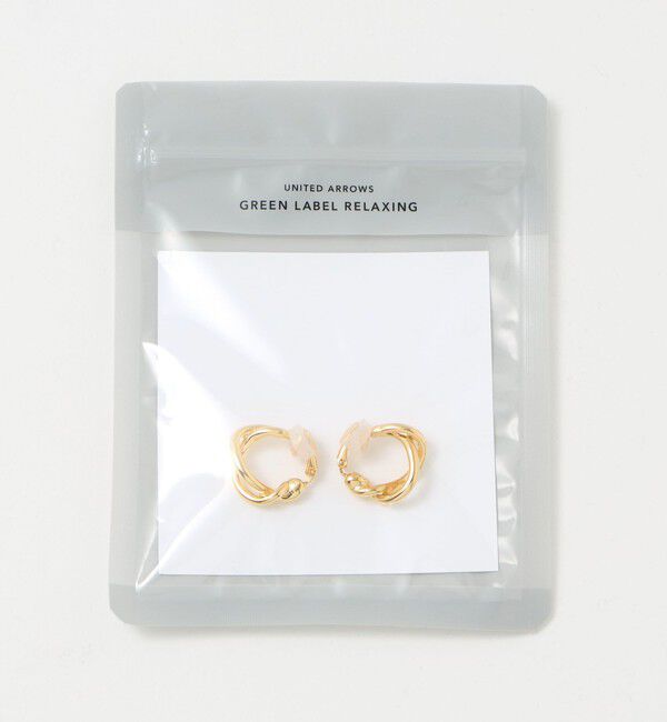 UNITED ARROWS green label relaxing「ツイストフープ イヤリング 2」|イヤリング|