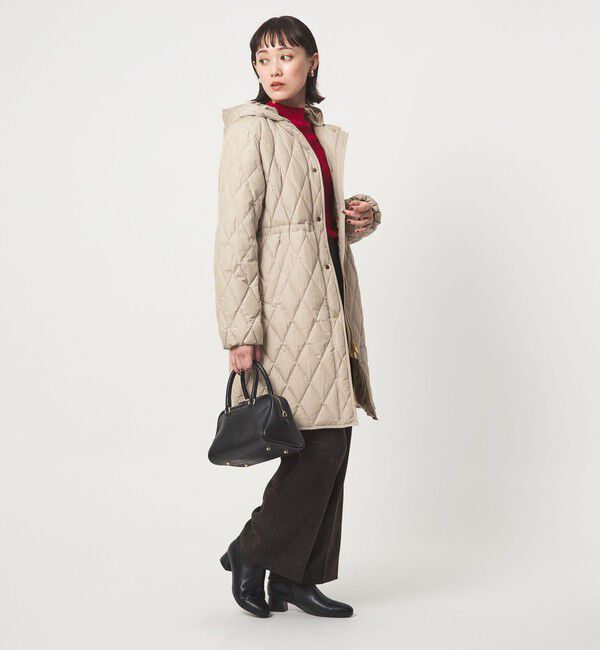 UNITED ARROWS green label relaxing「キルティング ライト ダウン コート 撥水」|ダウン|