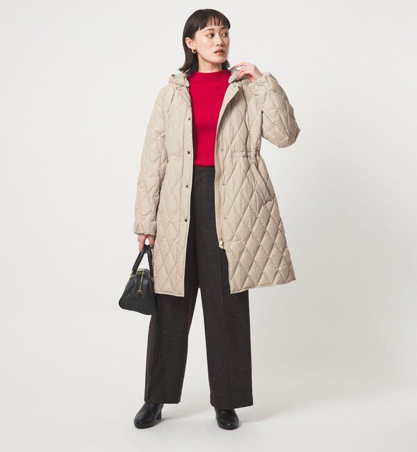 UNITED ARROWS green label relaxing「キルティング ライト ダウン コート 撥水」|ダウン|