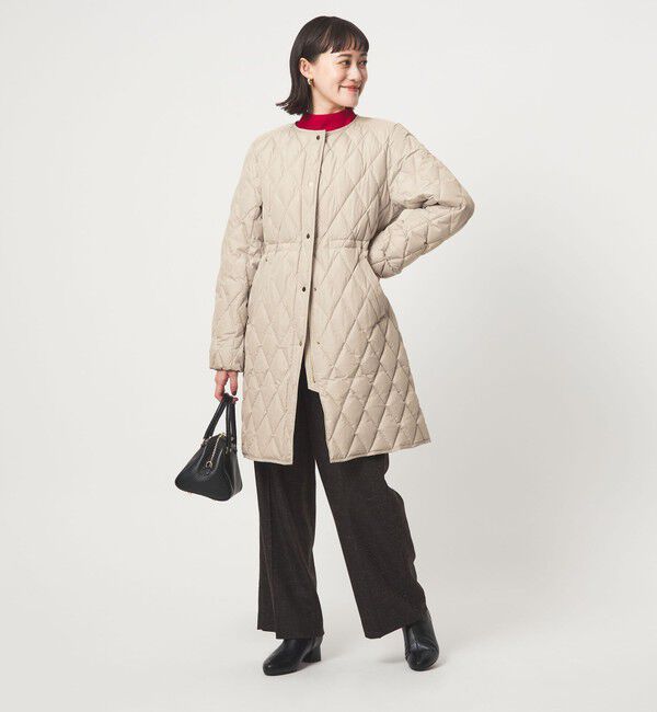 UNITED ARROWS green label relaxing「キルティング ライト ダウン コート 撥水」|ダウン|