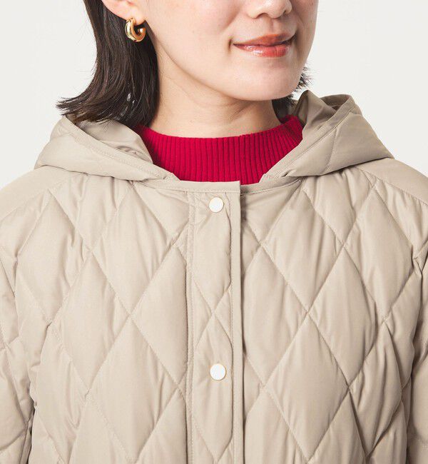 UNITED ARROWS green label relaxing「キルティング ライト ダウン コート 撥水」|ダウン|