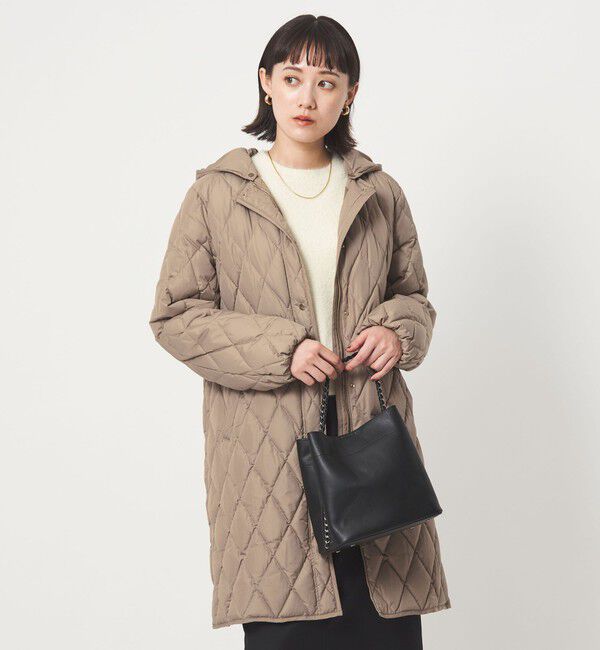 UNITED ARROWS green label relaxing「キルティング ライト ダウン コート 撥水」|ダウン|