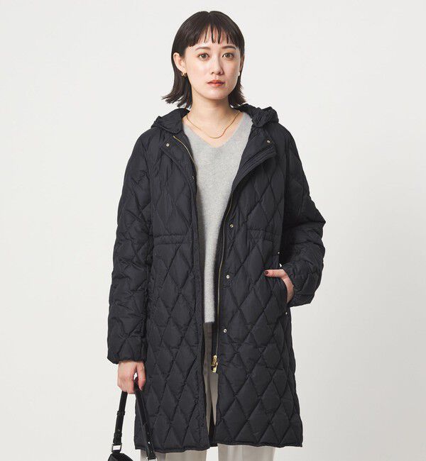 UNITED ARROWS green label relaxing「キルティング ライト ダウン コート 撥水」|ダウン|