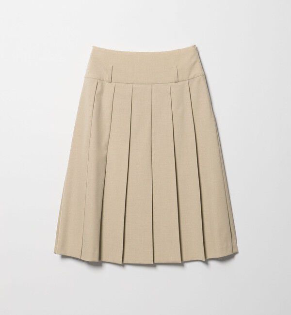 EMMEL REFINES「＜EMMEL REFINES＞EM プリーツ ミディアム スカート」|スカート|BEIGE