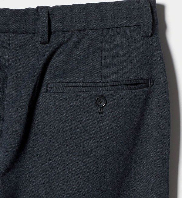 UNITED ARROWS green label relaxing「エブリット TRPU ジャカード ジャージー スタンダード イージー スラックス -ウォッシャブル・ストレッチ-」|スラックス|